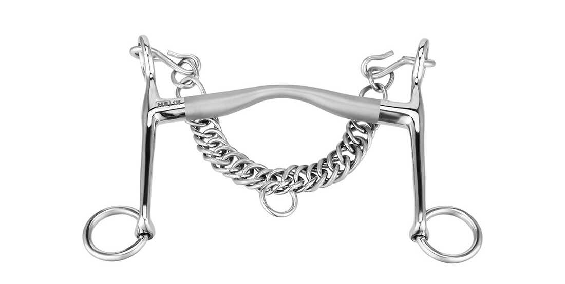 SPRENGER Bridle bit - Satinox long branches