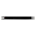 Long textile girth with elastic IRHCore