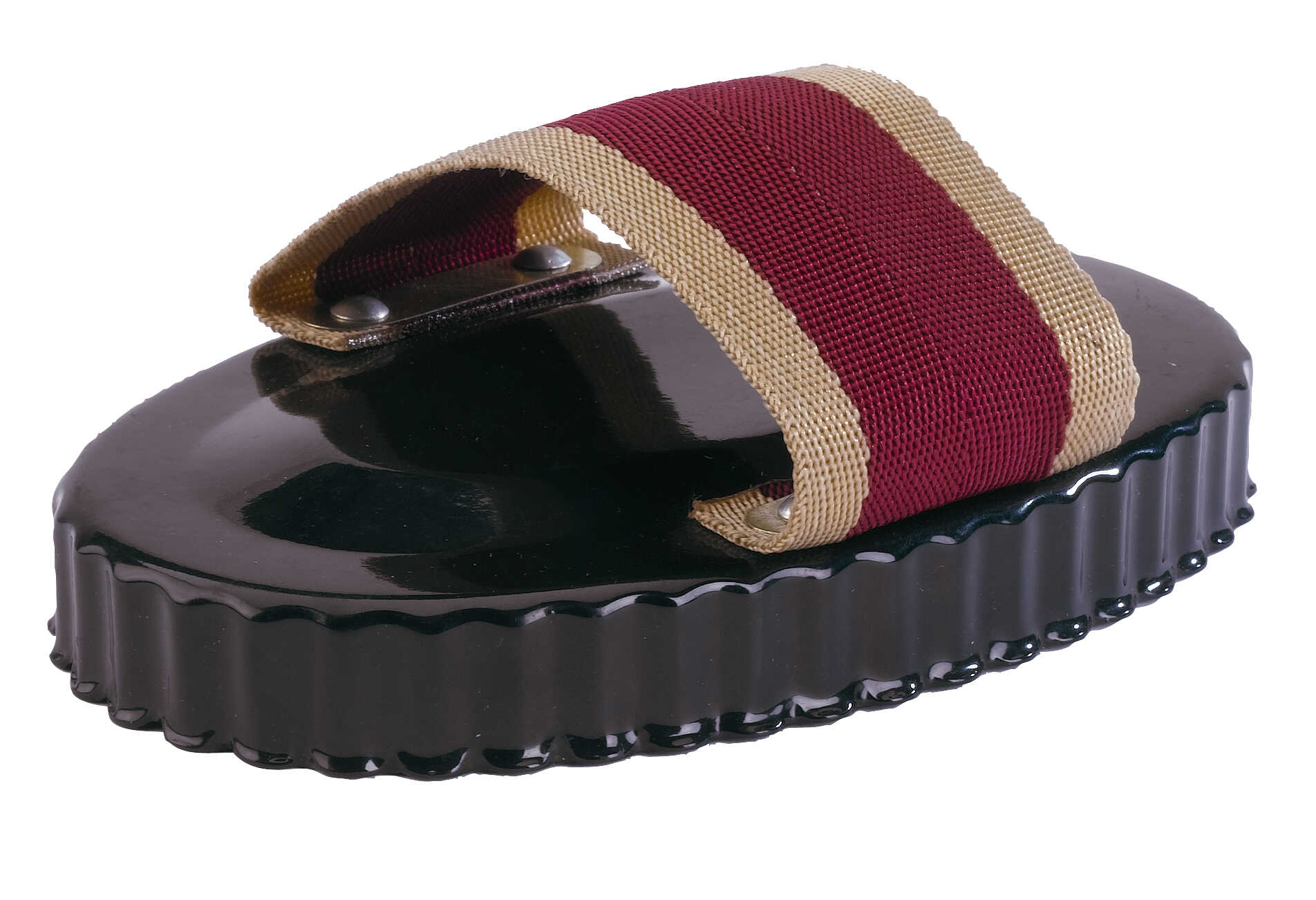 HIPPOTONIC Oval metallic Curry Comb