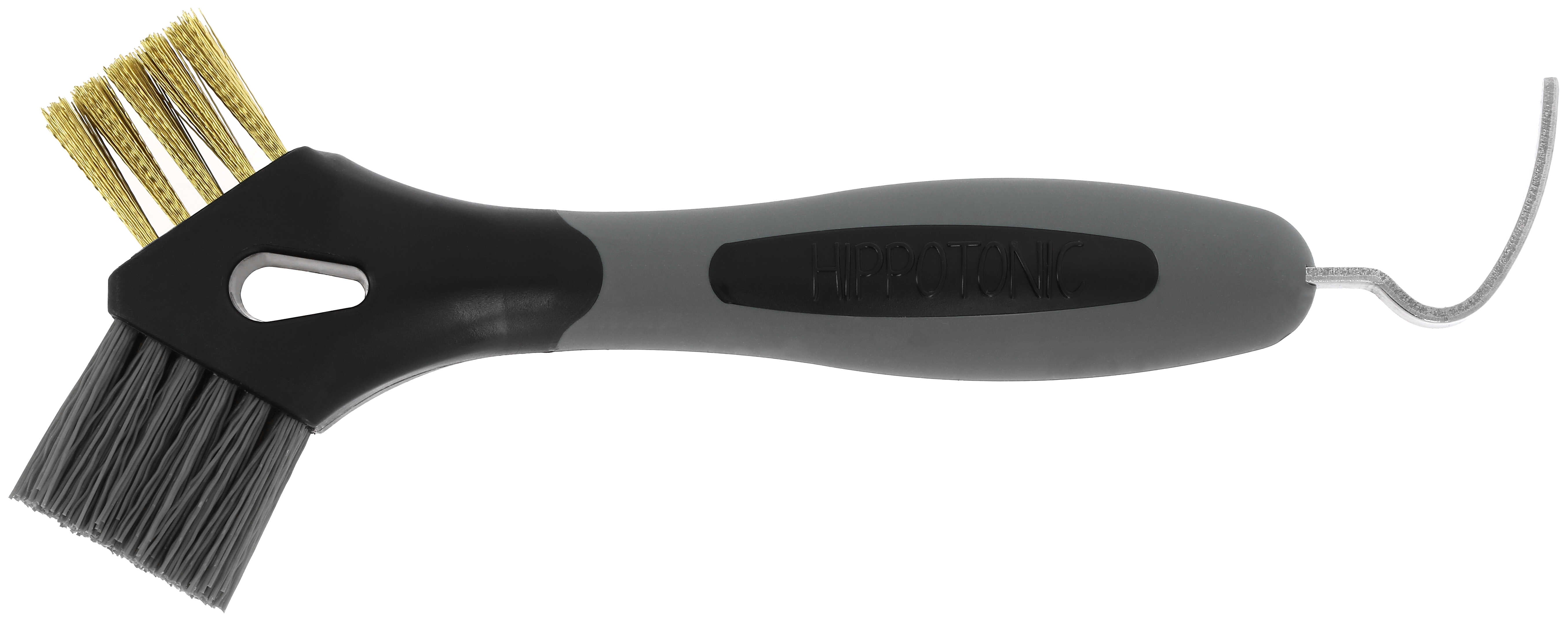 HIPPOTONIC 3-in-1 metal Hoof Pick Brush