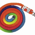 Lead rope Multicolor with snap hook 8398 varicoloured / 180 cm