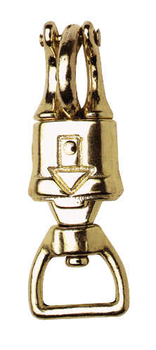 FEELING Panic snap hook - Brass