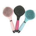 Mane and tail brush with silicone gel grip 23 x 10 0141 assorted / piece