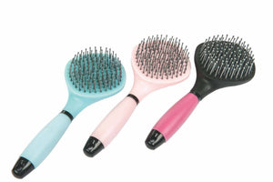 Mane and tail brush with silicone gel grip 23 x 10 0141 assorted / piece