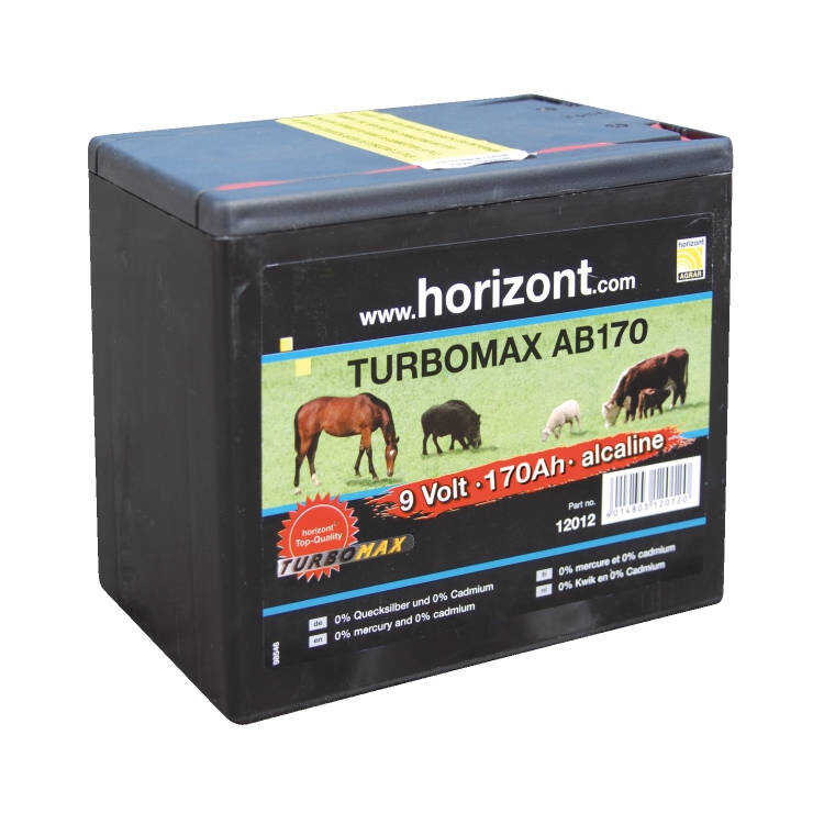 HORIZONT - Turbomax - 9V/170AH Battery