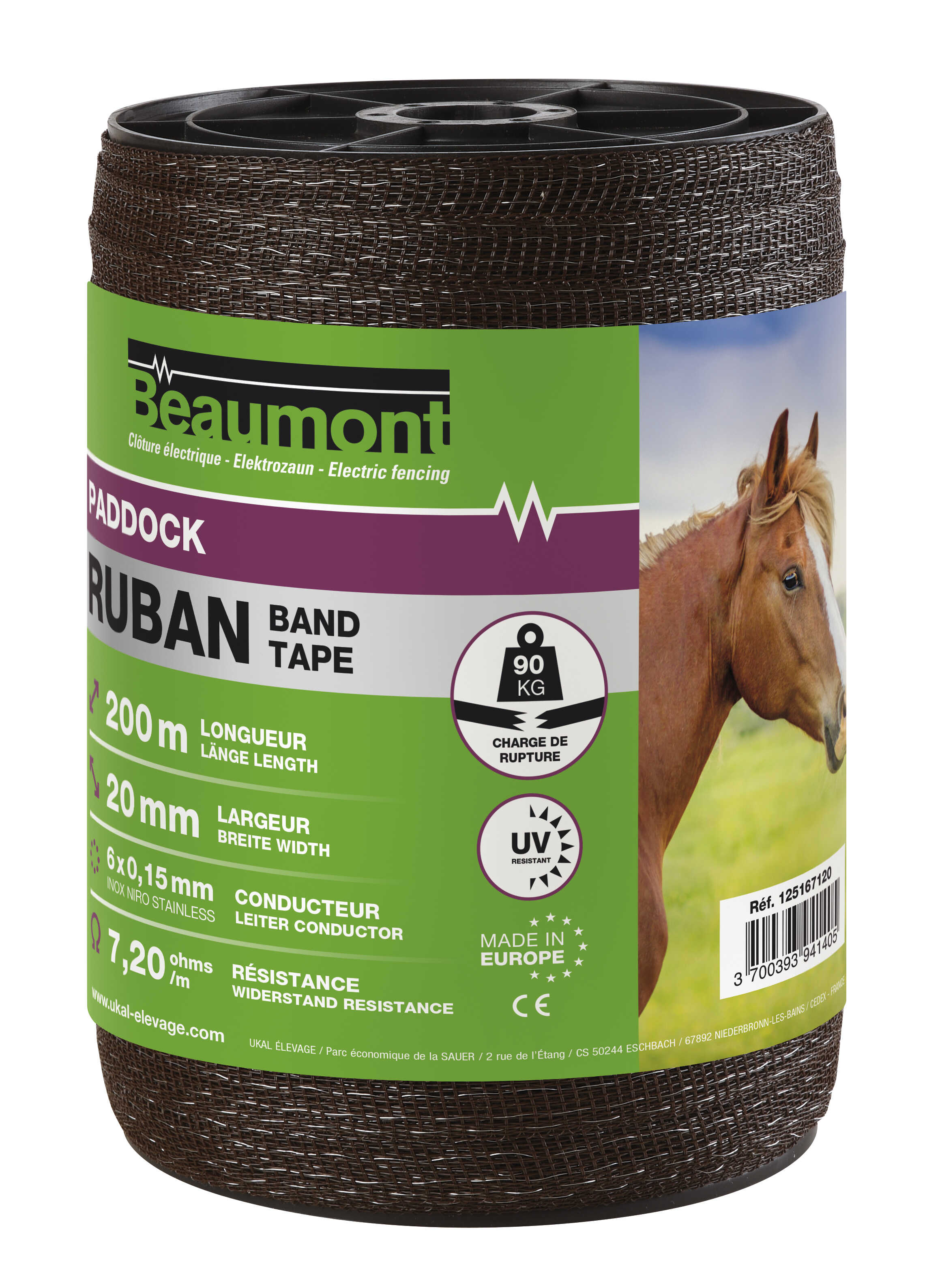 BEAUMONT - Paddock - 20 mm tape