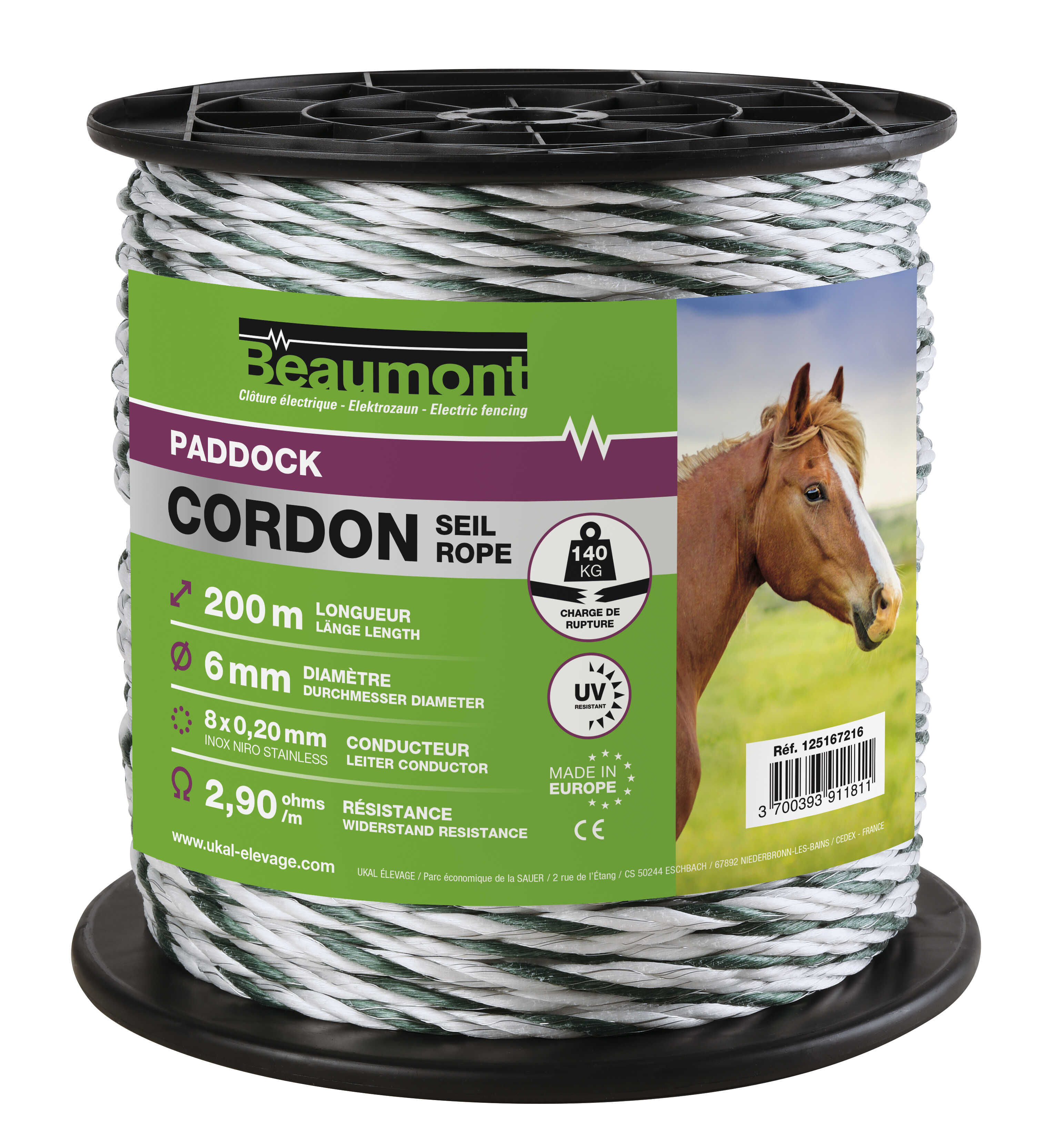 BEAUMONT Twisted rope 6 mm