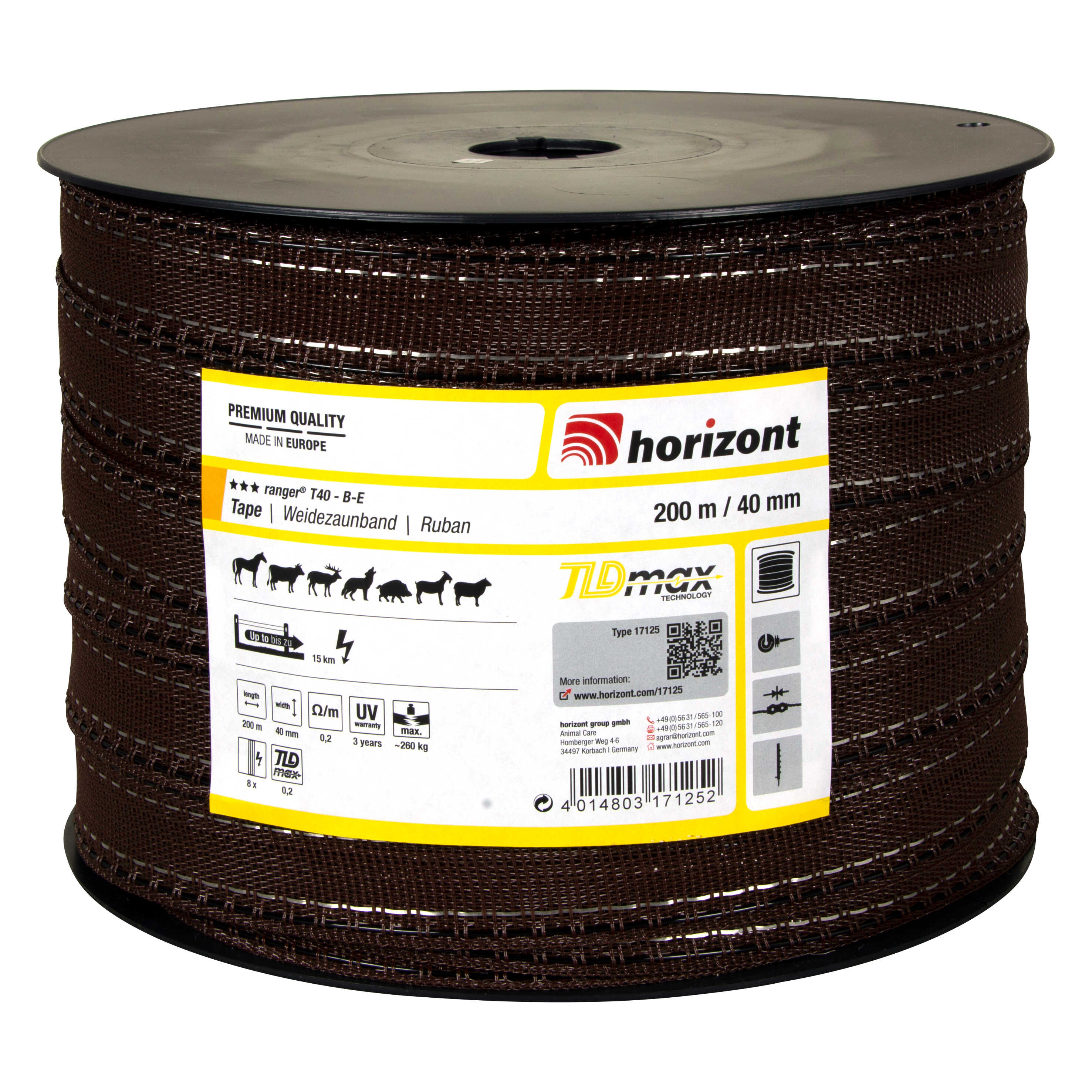 HORIZONT - Equistop - Tape T40 200 m