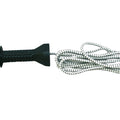 HORIZONT Gate handle set with elastic electrifiable rope