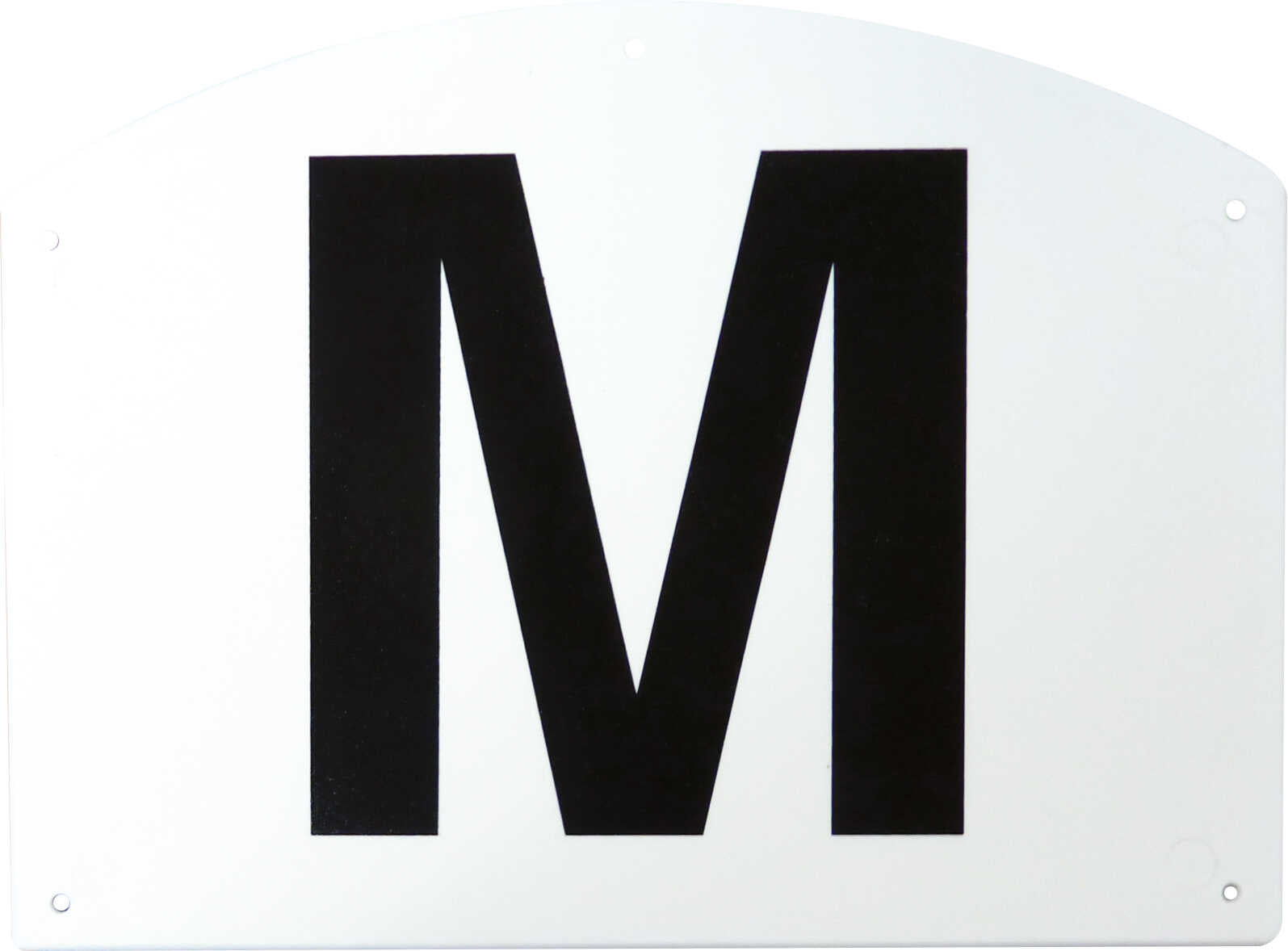 HIPPOTONIC Set of 12 arena letters on plastic support