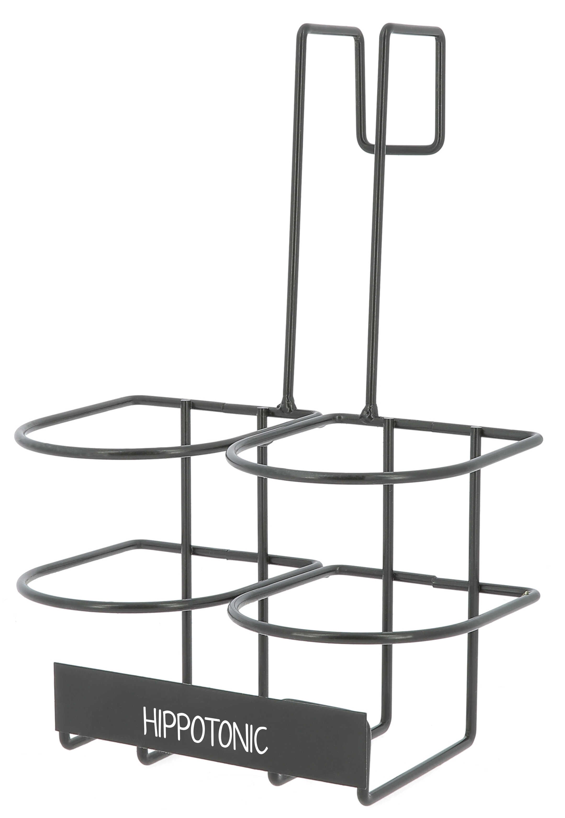 HIPPOTONIC Bottle Rack, with hooks