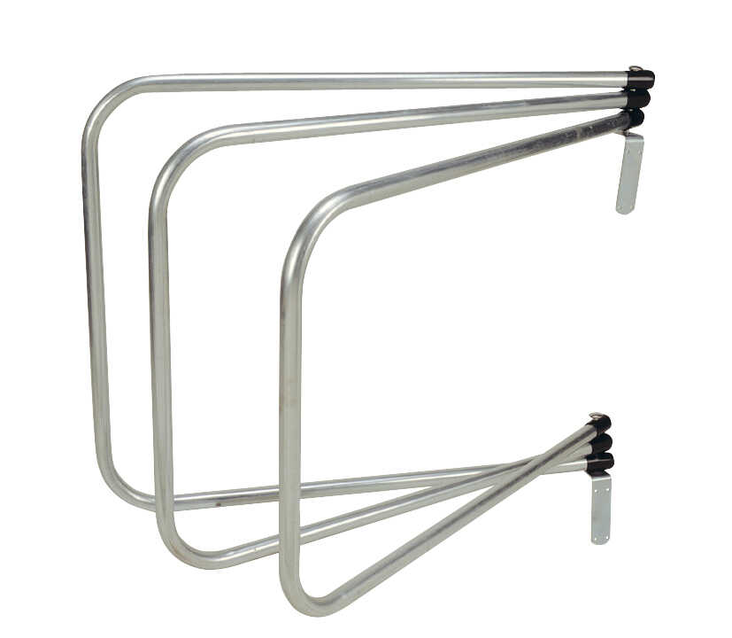 HIPPOTONIC Display with hooks for rugs