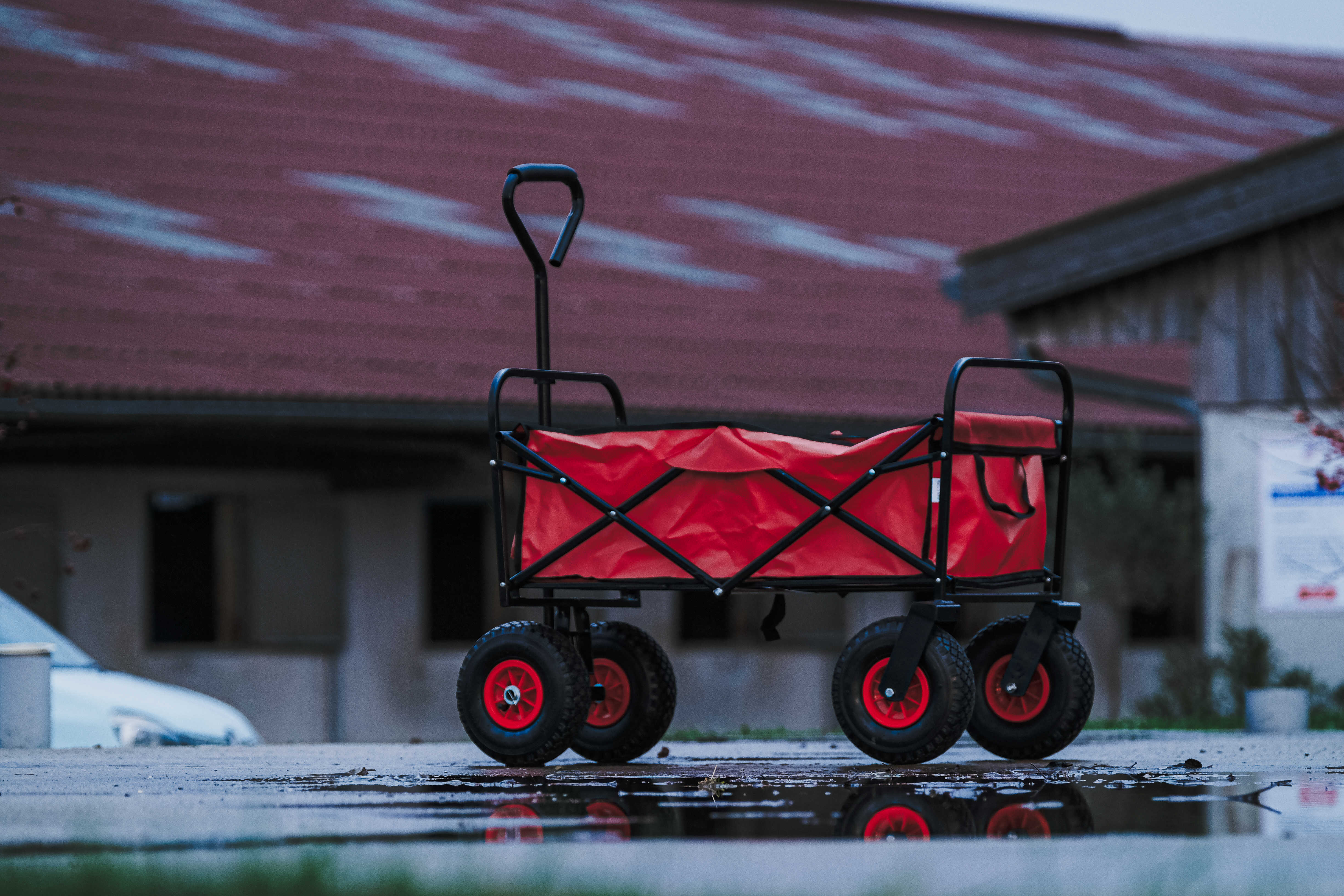 HIPPOTONIC 4-wheel saddle cart