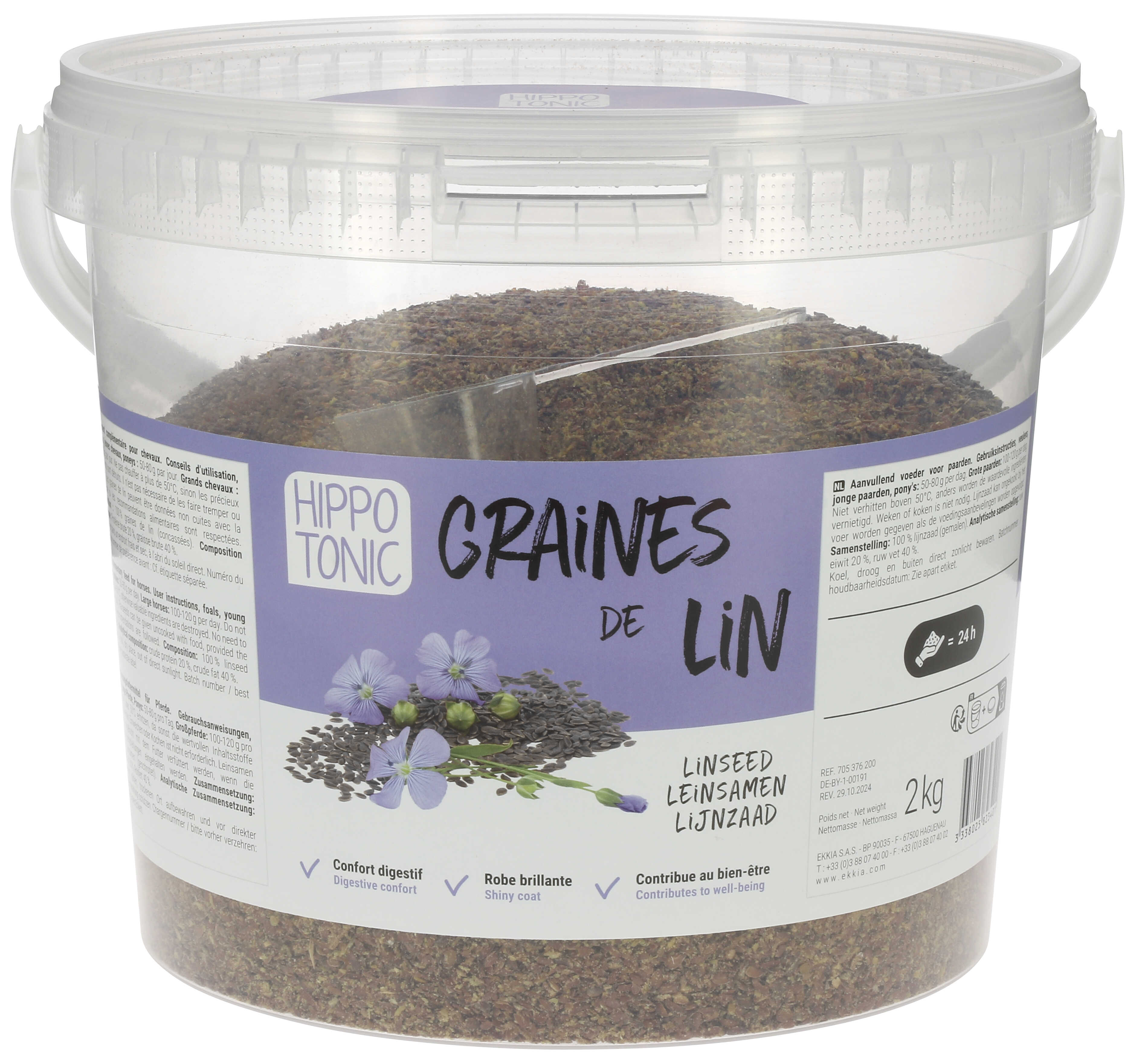 Flaxseed HIPPOTONIC