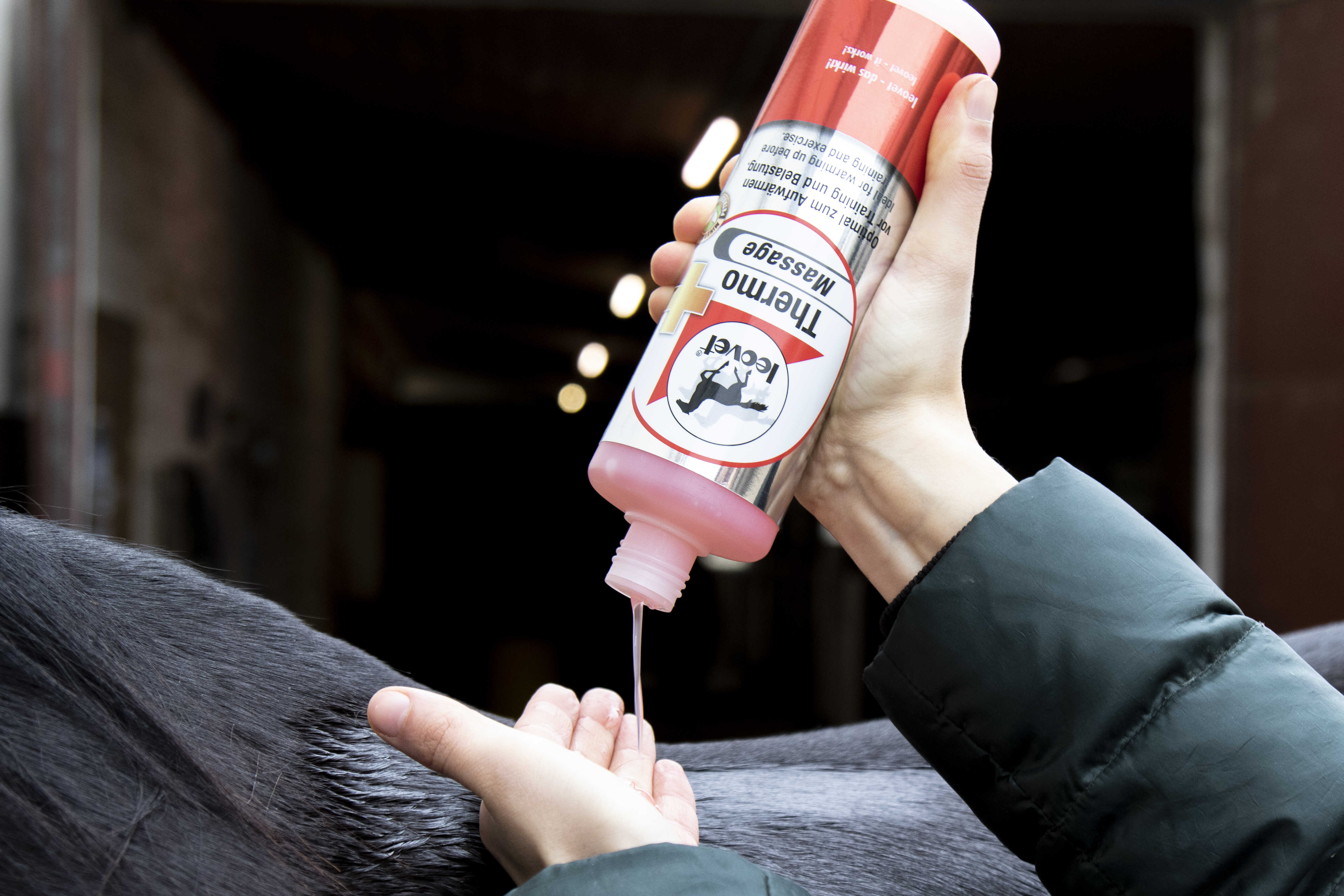 LEOVET Gel - Thermo massage