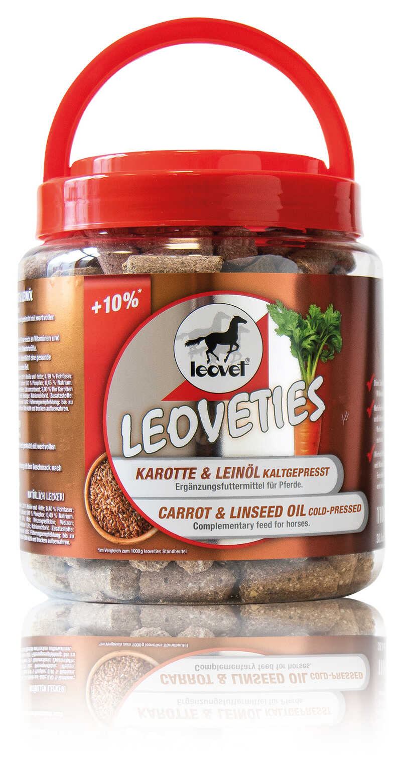 Friandises LEOVET - Carotte et huile de lin