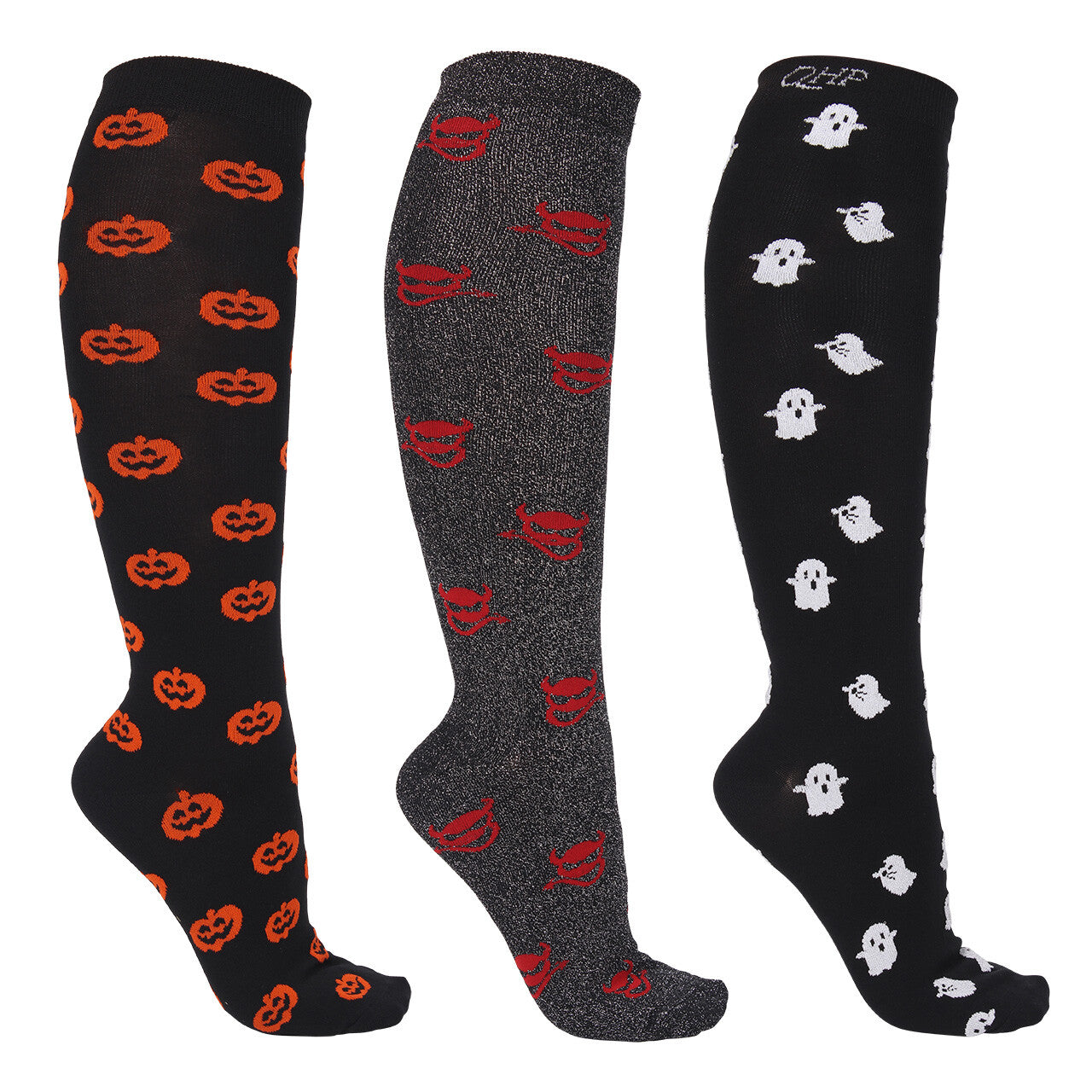 knee stockings halloween (3-pack)
