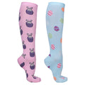 Knee stockings Easter (2-pack)