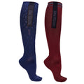 Knee stockings Qiara 2-pack