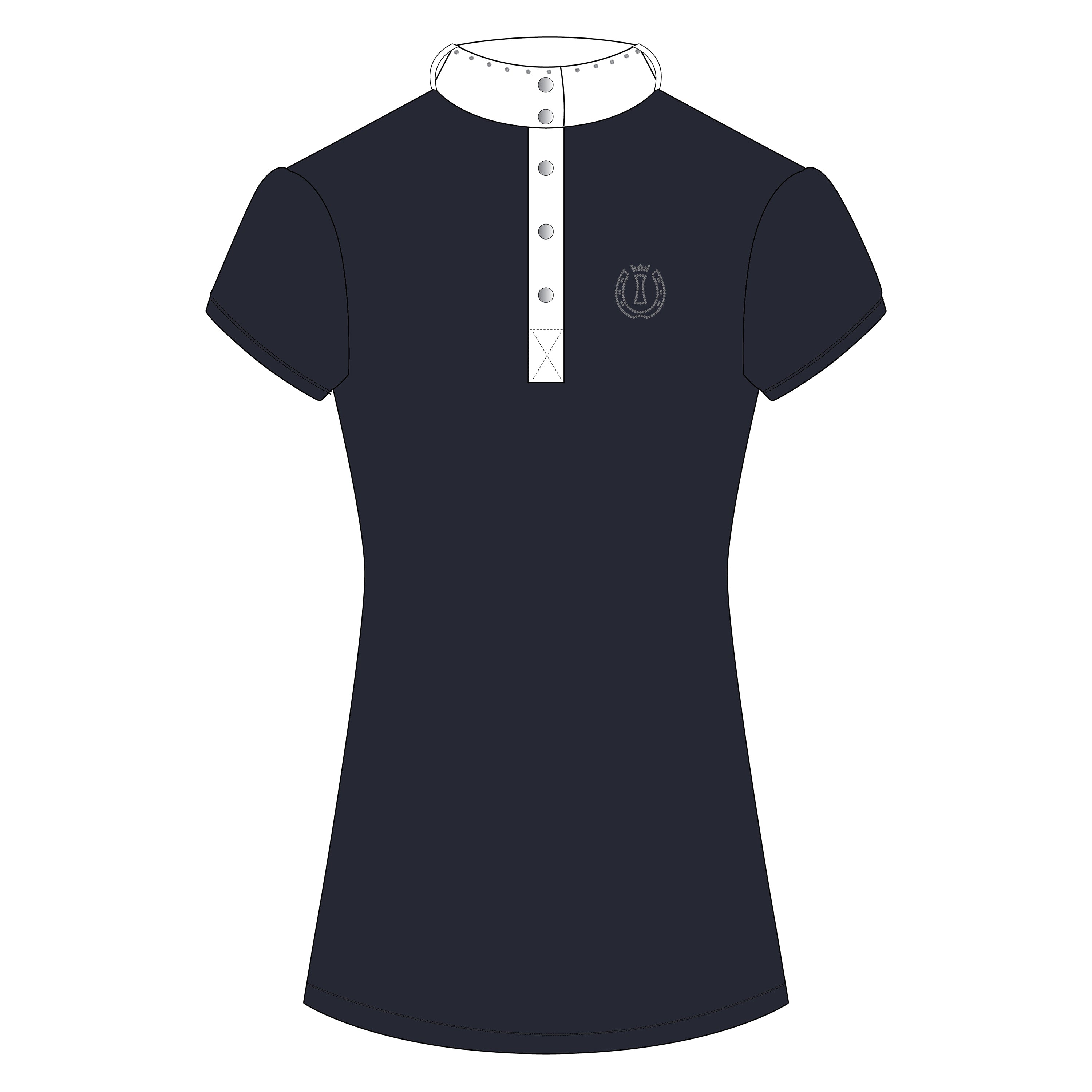 KIDS Competition shirt IRHBasic glam