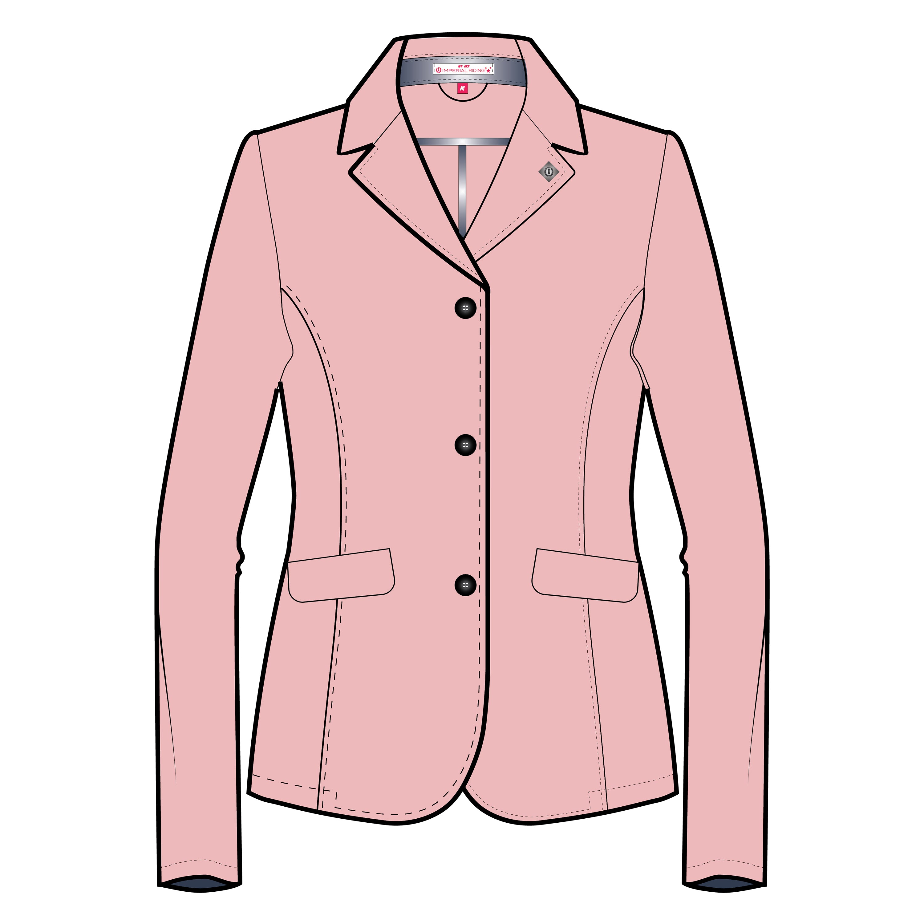 KIDS Competition jacket IRHBasic