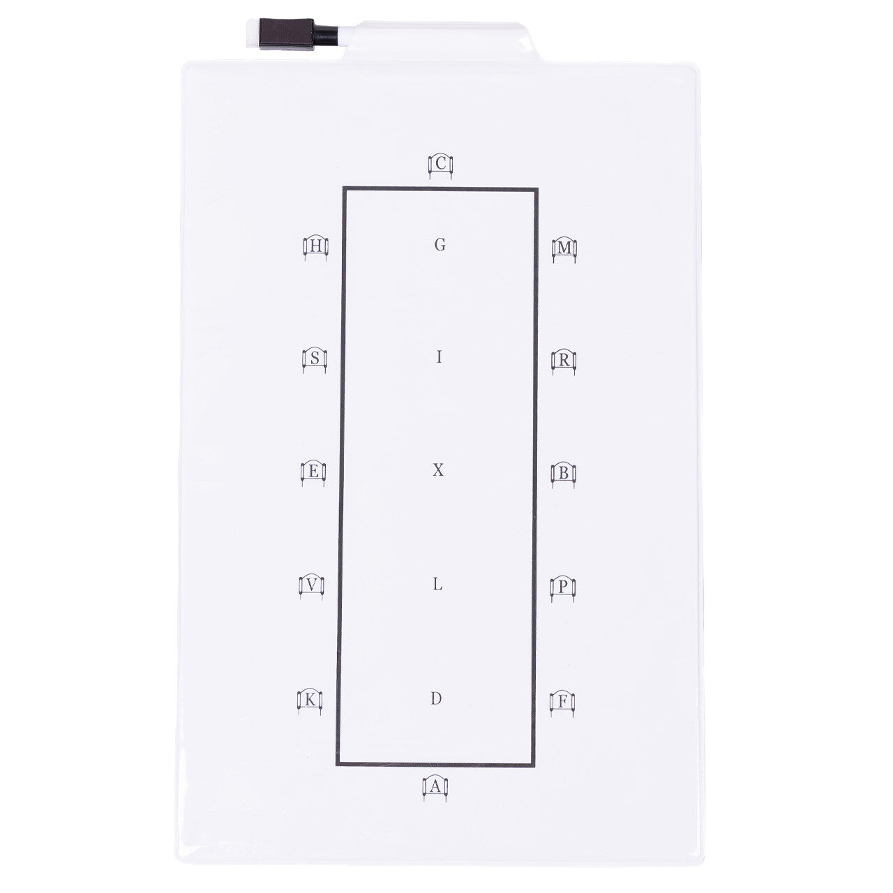 Practice board dressage