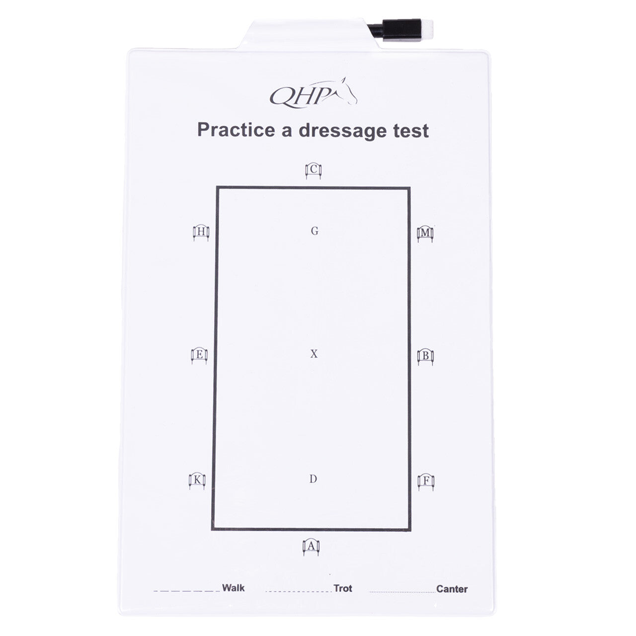 Practice board dressage