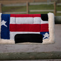 WESTRIDE Navajo saddle pad USA flag