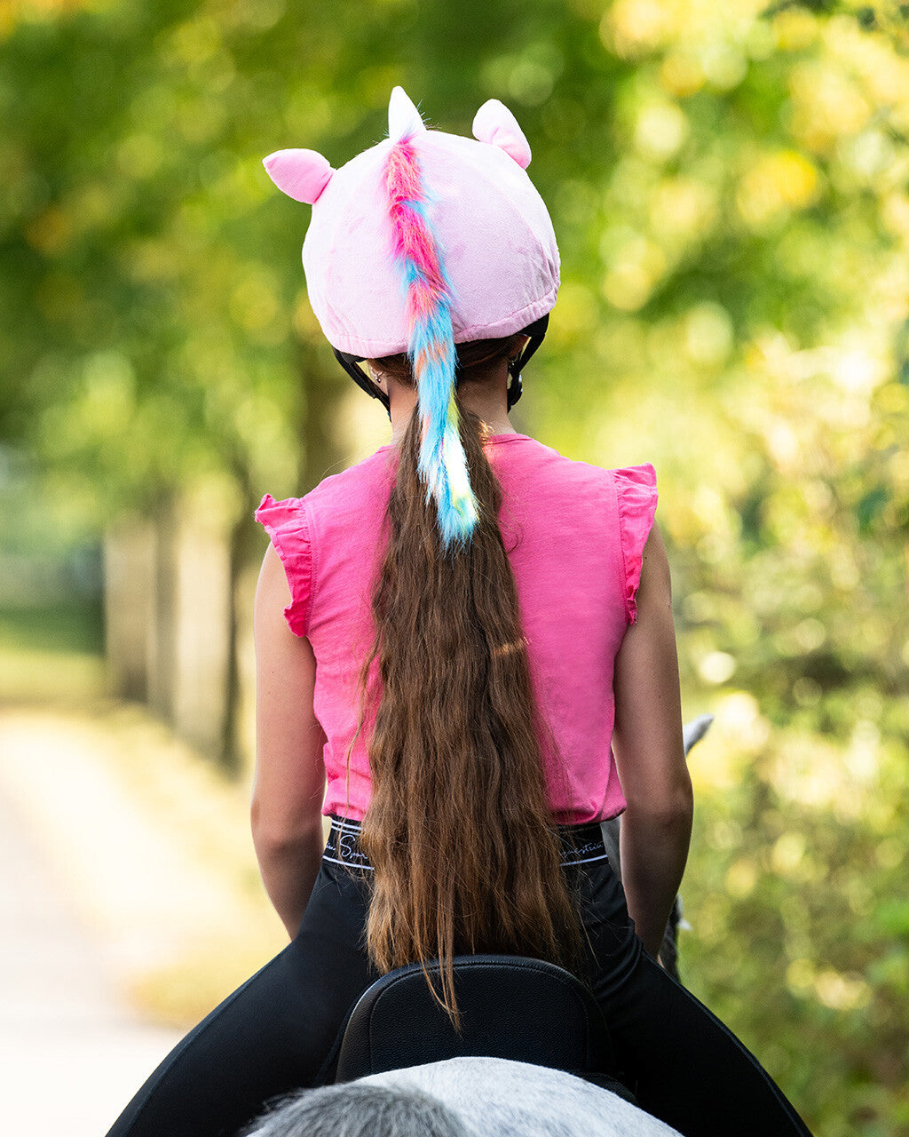 Helmet cover unicorn