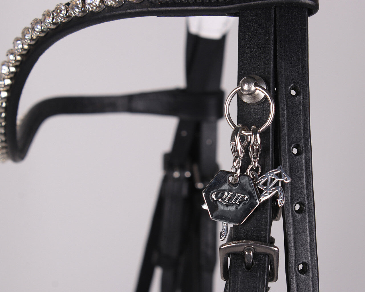 Attachment system for bridle charms