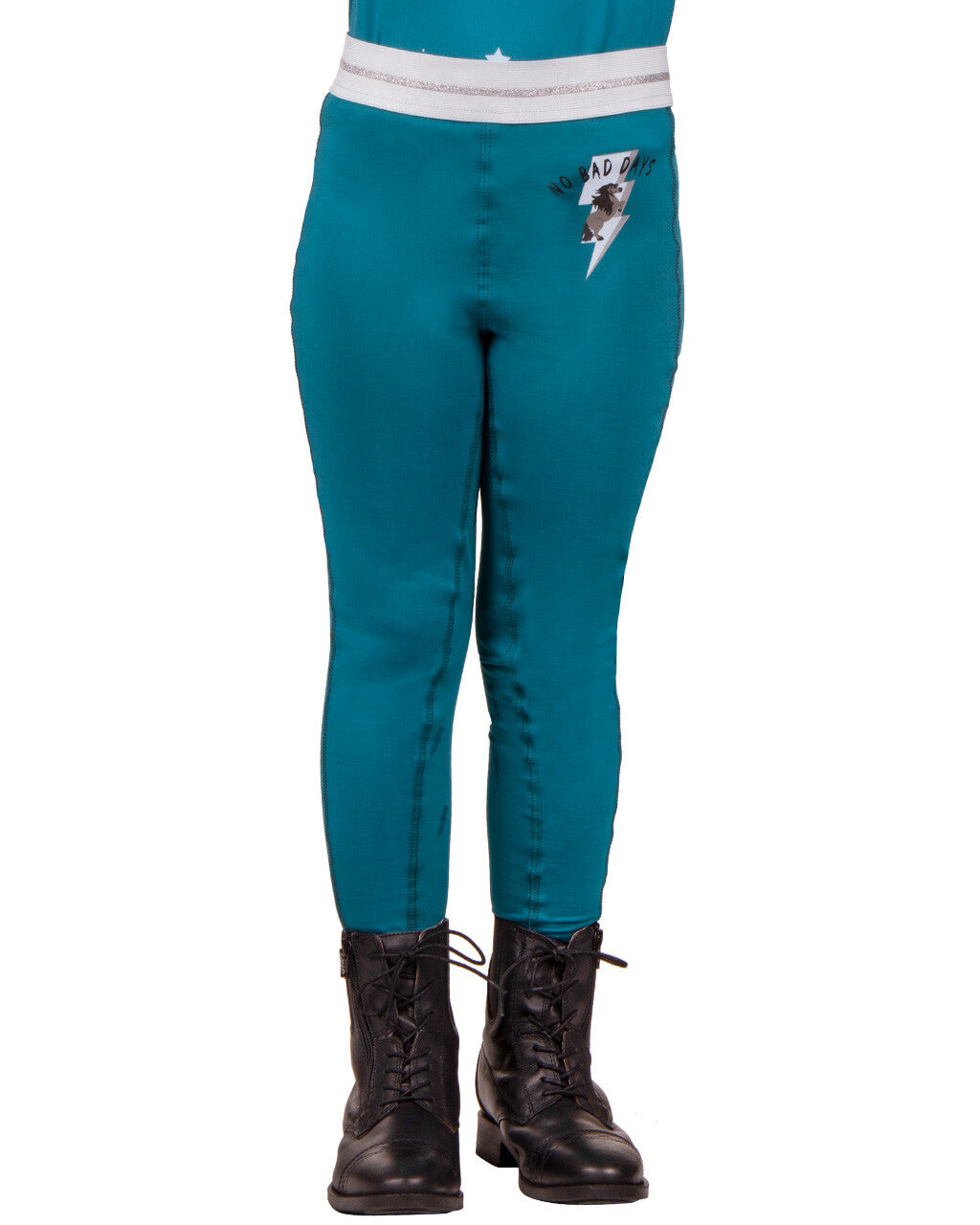 riding tights thunderbolt junior full grip