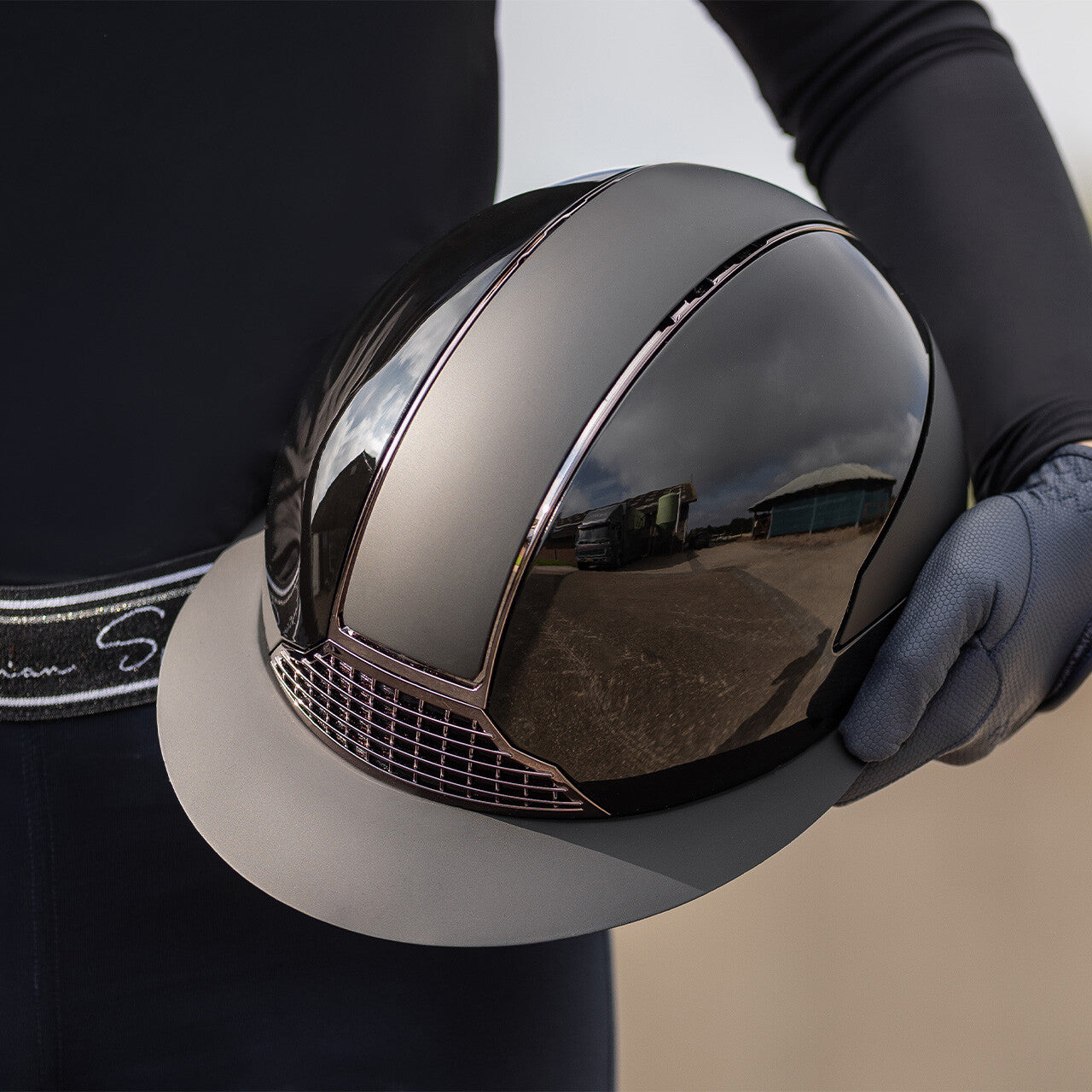 safety helmet miami polo visor