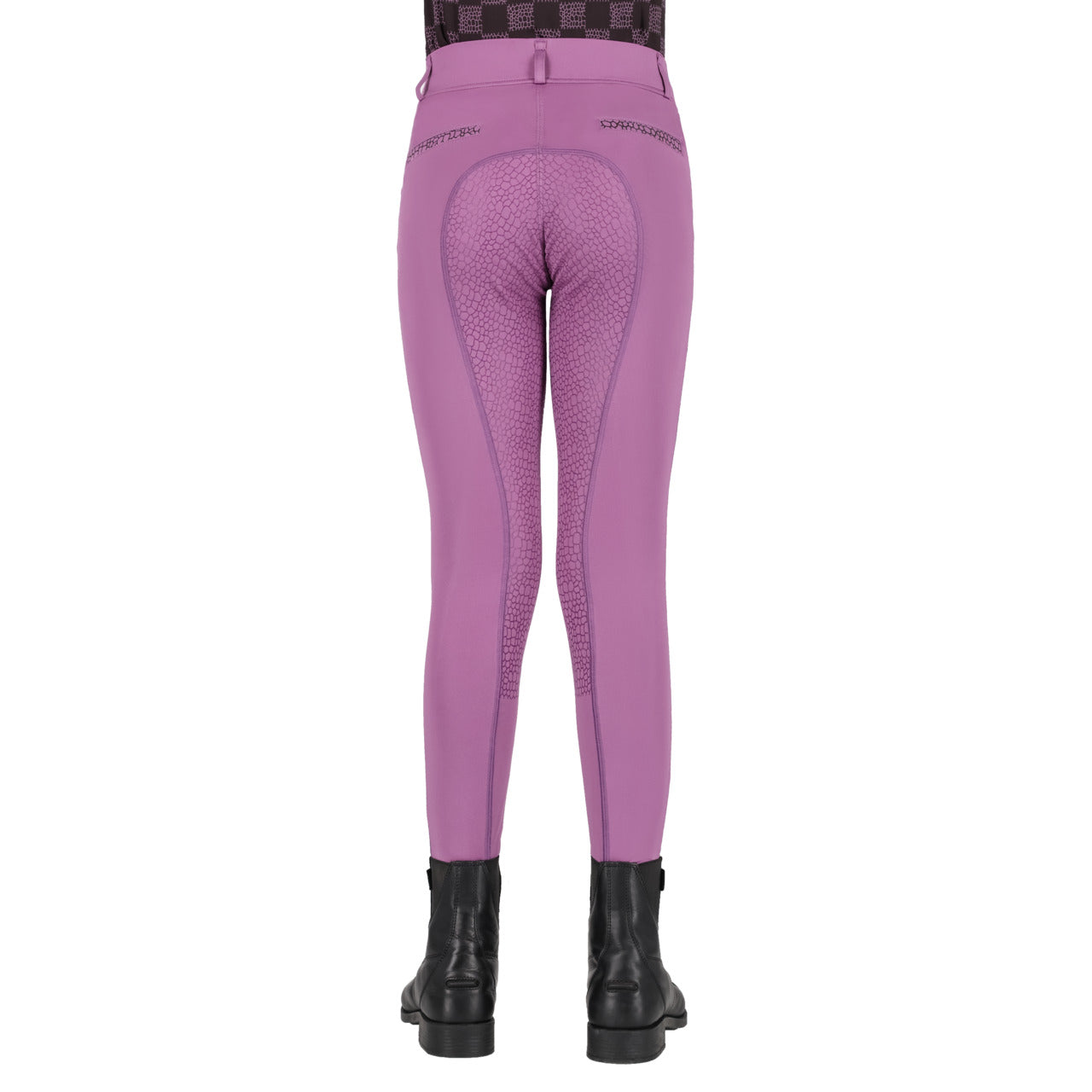 Riding tights Lize Junior full grip Violet / 98
