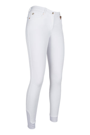 Riding breeches LG Basic silicone knee patch 1200 white / EU34/UK24/US22