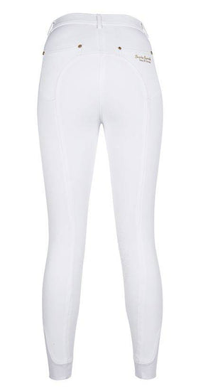 Riding breeches LG Basic silicone knee patch 1200 white / EU34/UK24/US22