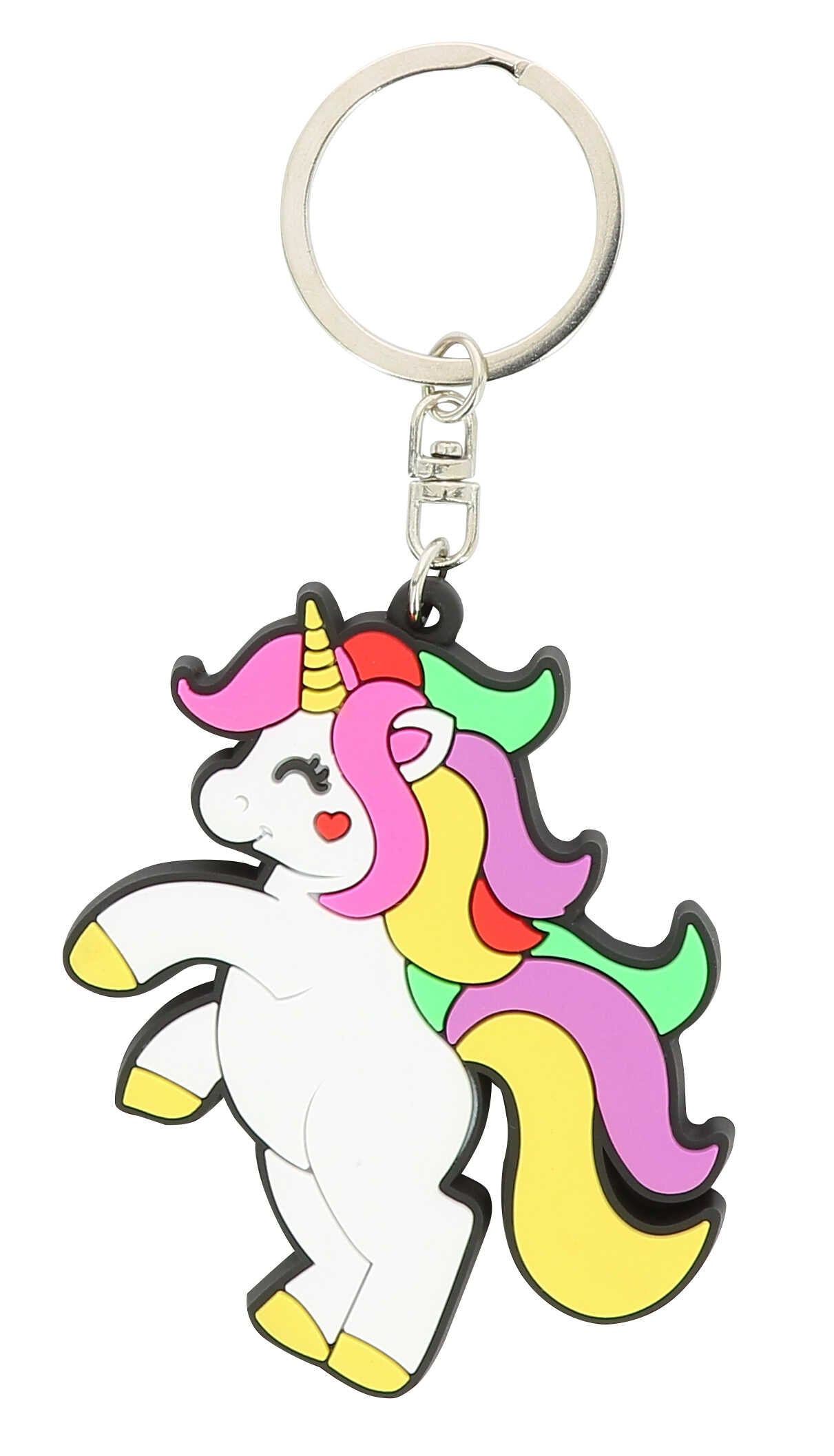 Porte-clÃ©s EQUI-KIDS -Licorne- en silicone