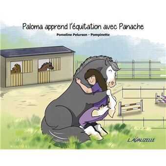 Paloma apprend l'Ã©quitation avec Panache