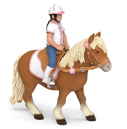 PAPO - Shetland Pony with Saddle