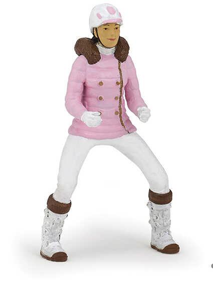 PAPO - Trendy Riding Lady in Winter Colthing