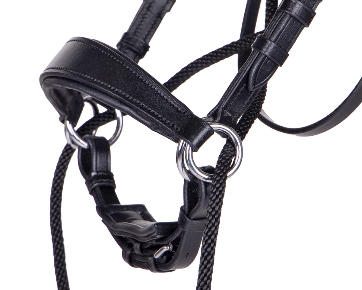 Bitless bridle Thunderbolt incl. reins