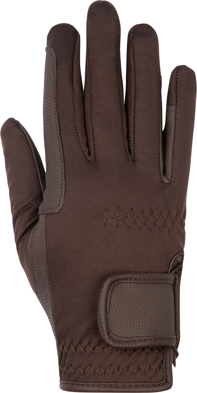 Riding gloves Softshell 2400 brown / pcs.