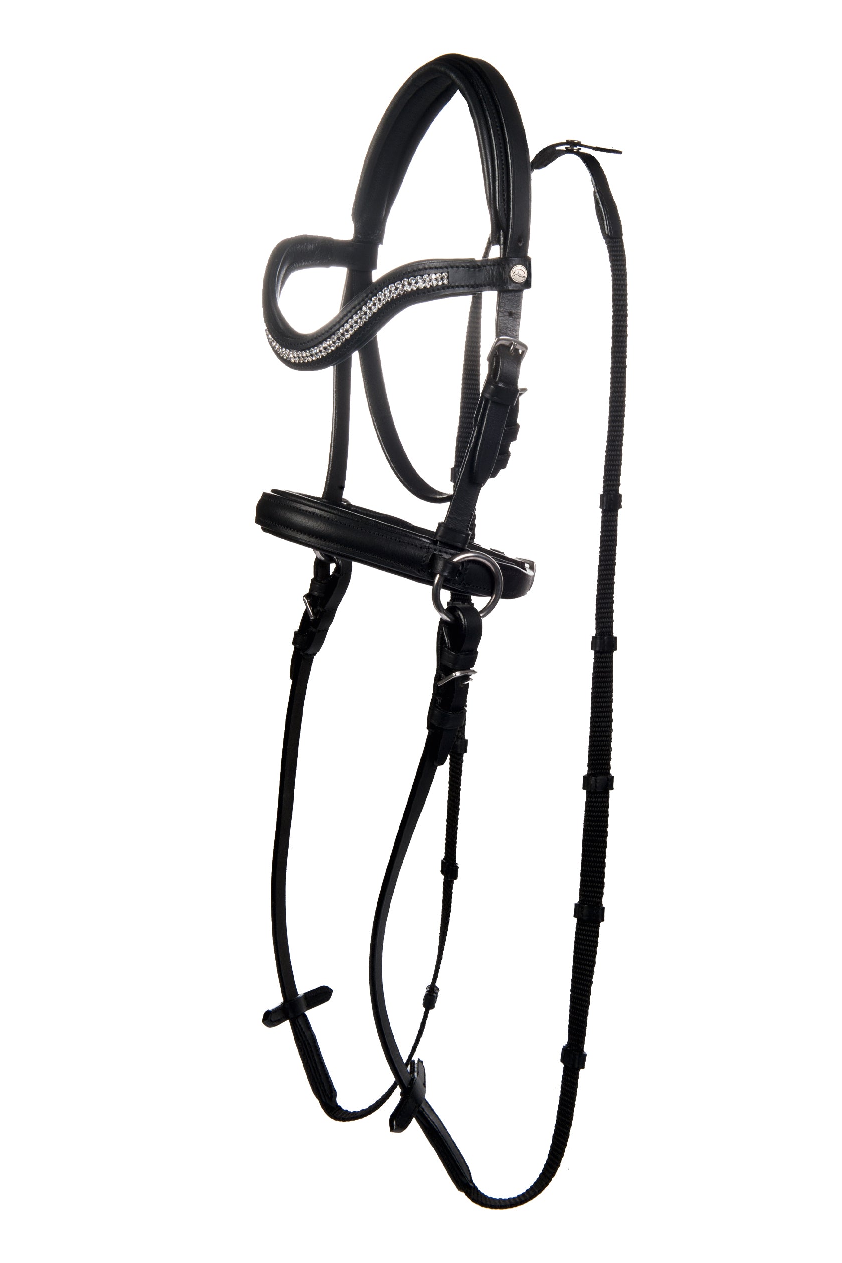 Bitless bridle Funny Horses for wooden horses 9100 black / Minature shetland