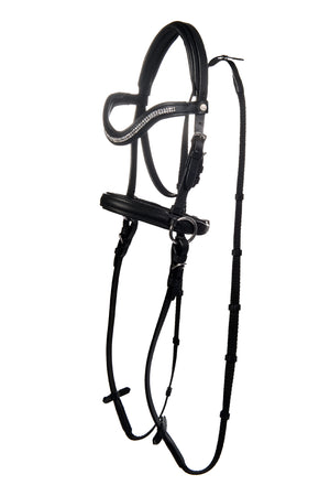 Bitless bridle Funny Horses for wooden horses 9100 black / Minature shetland