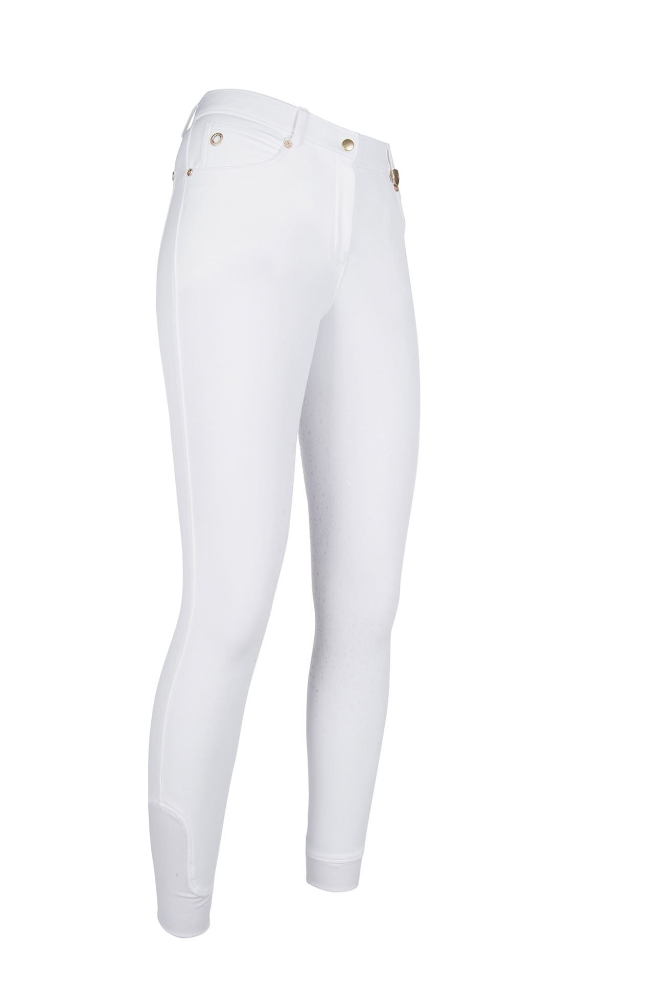 Riding breeches LG Basic silicone full seat 1200 white / EU34/UK24/US22