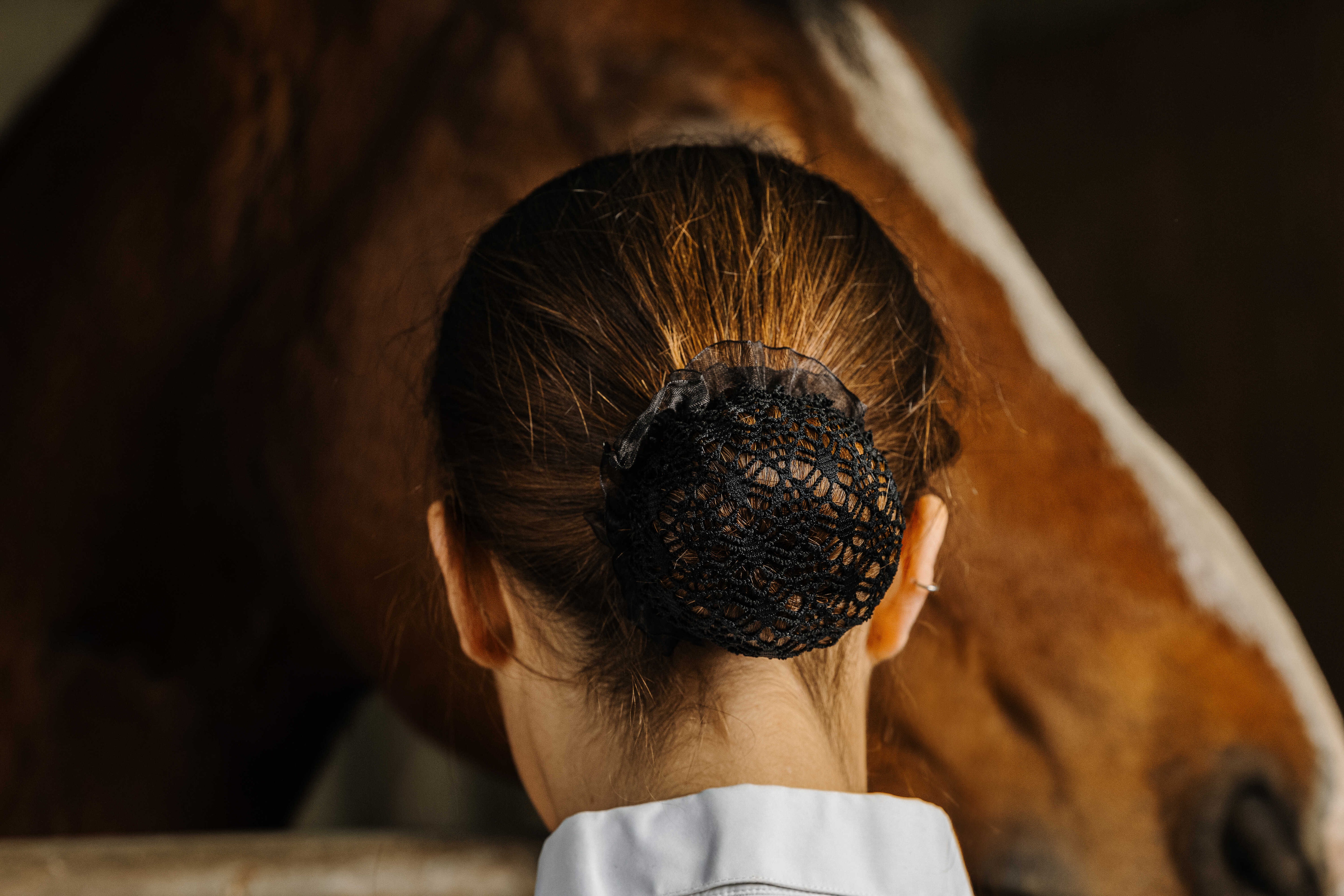 EQUITHEME - Floral - Hairnet/Clip