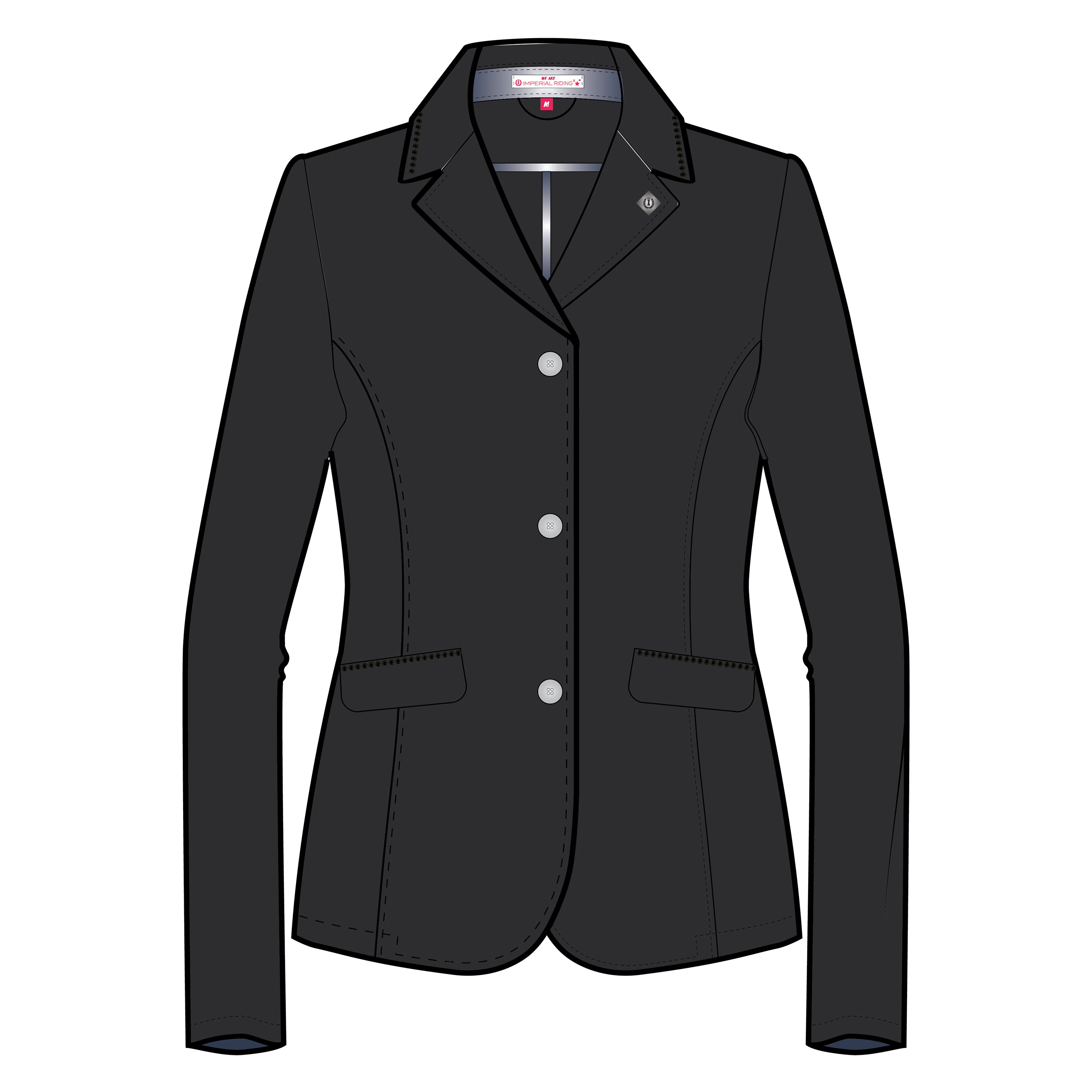 Competition jacket IRHBasic Glam