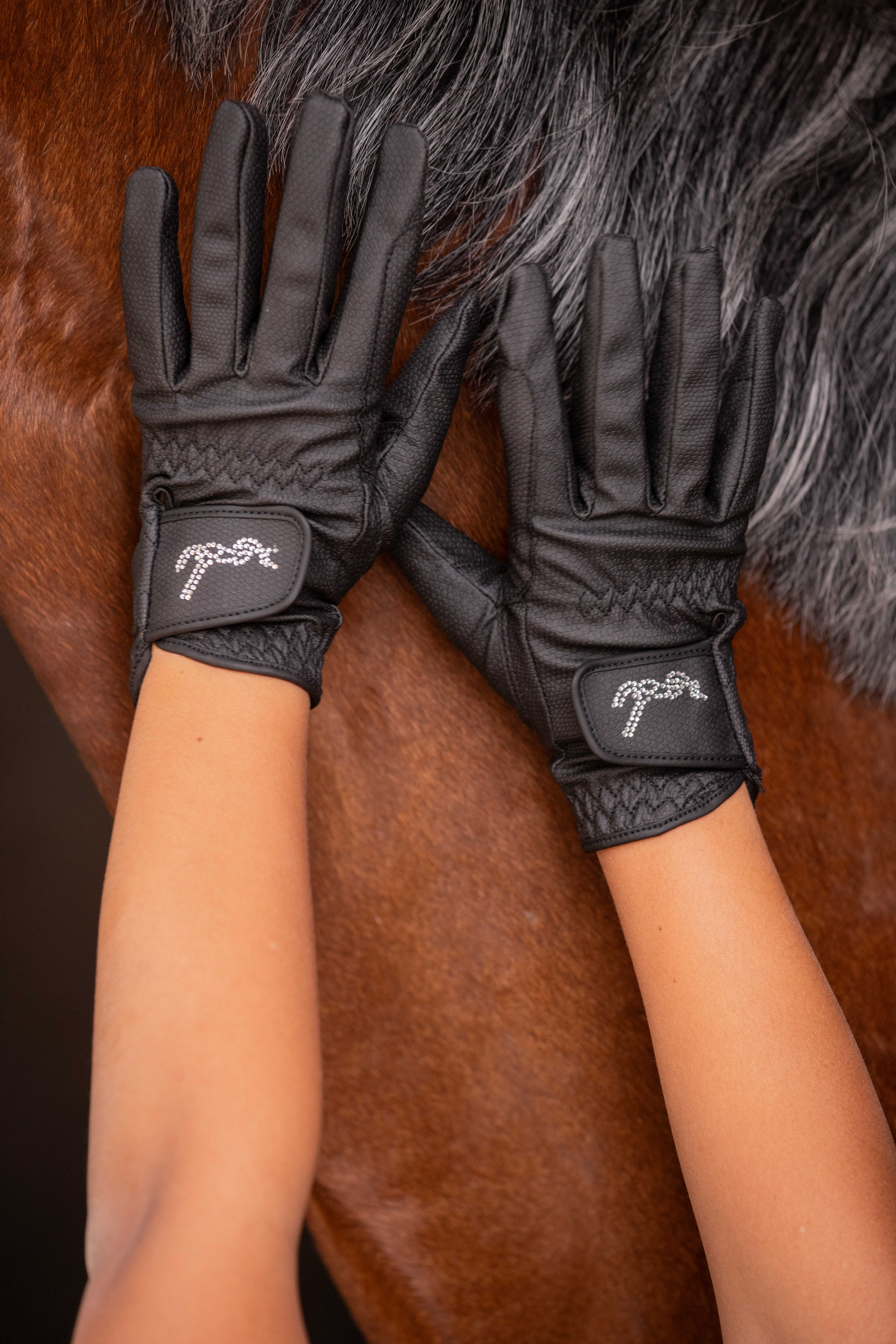 EDEN BY PENELOPE  Prisma strass  Gloves, kid