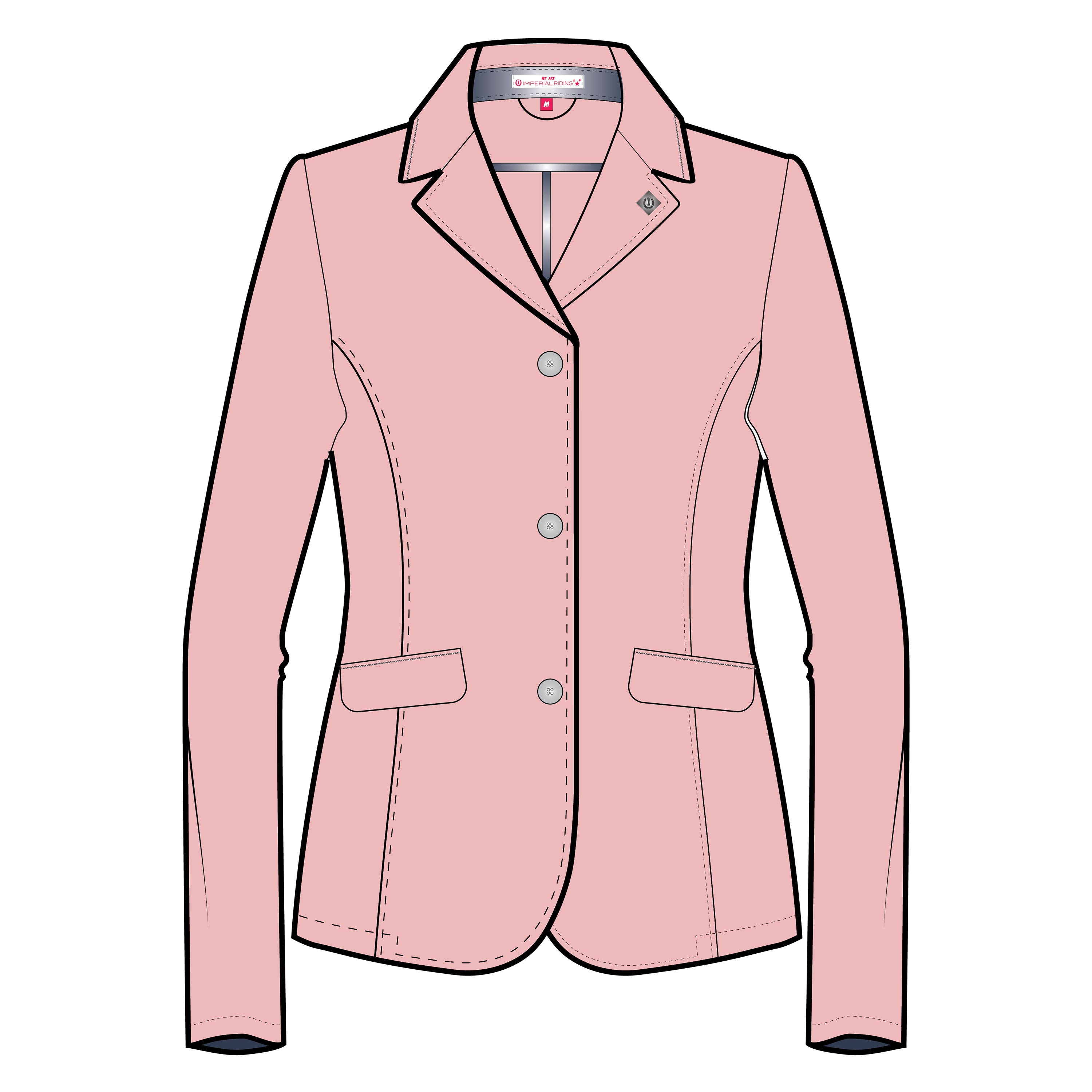 KIDS Competition jacket IRHBasic Glam