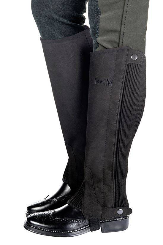 Half chaps Microfibre imitation leather 9100 black / 4
