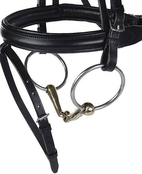 Loose ring snaffle 16 mm with argentan coating EU60/115 mm UK/US60/4.5